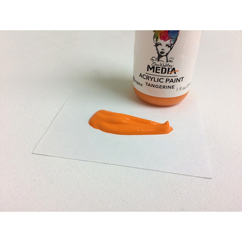 Load image into Gallery viewer, Ranger ink ranger • dina wakley media heavy body acrylic paint tangerine
