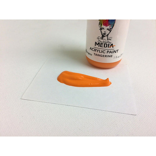 Ranger ink ranger • dina wakley media heavy body acrylic paint tangerine