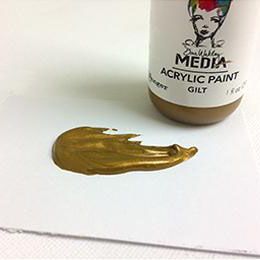Load image into Gallery viewer, Ranger ink ranger • dina wakley media heavy body acrylic paint gilt
