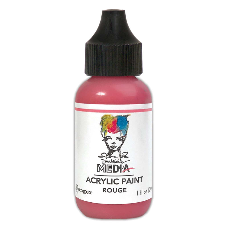 Load image into Gallery viewer, Ranger ink ranger • dina wakley media heavy body acrylic paint rouge 29ml
