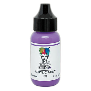 Ranger ink ranger • dina wakley media heavy body acrylic paints bottled paints iris