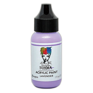Ranger ink ranger • dina wakley media heavy body acrylic paints lavender