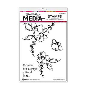 Ranger ink ranger • dina wakley media cling stamps good idea