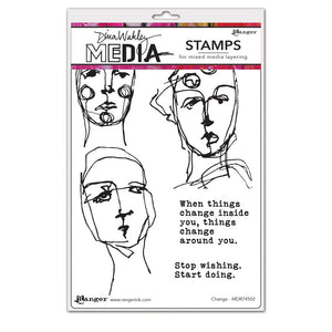 Ranger ink ranger • dina wakley media stamps change