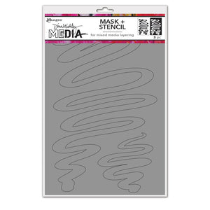 Ranger ink ranger • dina wakley media stencils meandering masks