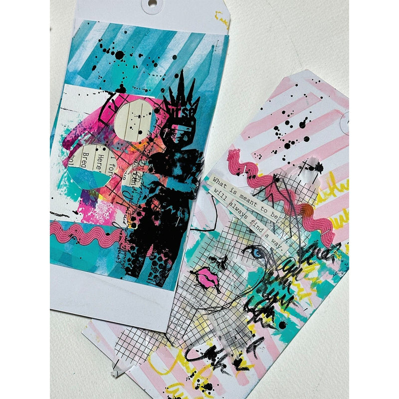 Load image into Gallery viewer, Ranger ink ranger • dina wakley media stencils angles
