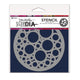 Ranger ink ranger • dina wakley media stencil coasters bubbles