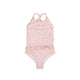 Leopard | oudroze meisjes uv badpak