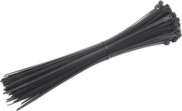 Meister kabelbinder 370x4.8mm zw 50st - wu7452360