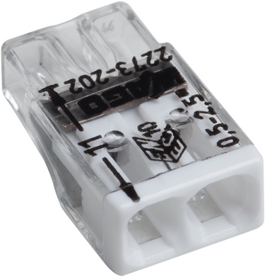 Meister wago verb. doos 2v 10st 2273-202 w - wu7456230