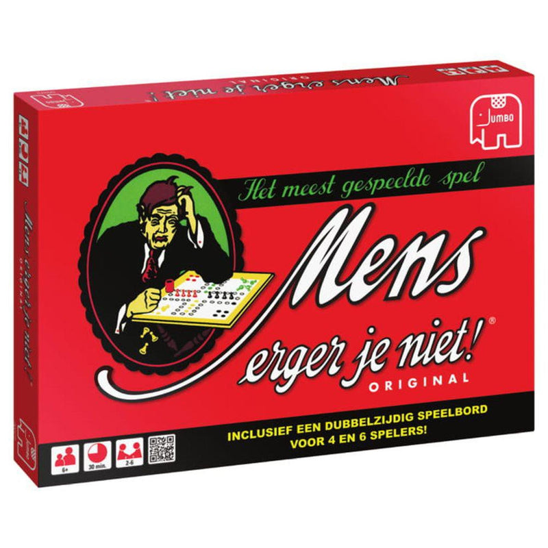 Afbeelding laden in galerijviewer, Jumbo mens erger je niet! - bordspel

