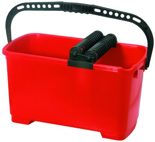 Melkmeisje inwasemmer 22 ltr.met rollenset + wielen - mm497000