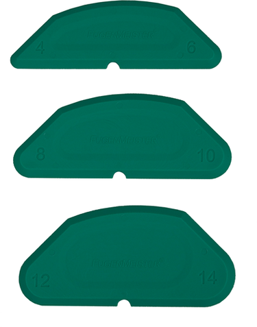 Melkmeisje kitstrijkerset afgerond 3 delig - mm950005 - mm950005