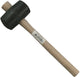 Melkmeisje rubber hamer 55 mm hard rubber vlak - mm782055