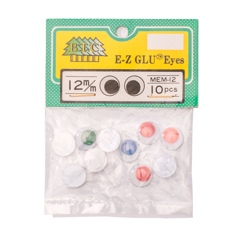 Load image into Gallery viewer, Vaessen creative • ogen beweegbaar plak 12mm 10pcs
