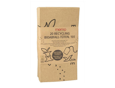 Memo gft zakken recycling papier 10l