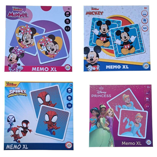 Intro disney princess memo spel xl 24 kaarten