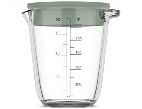 Mepal maatbeker met deksel - chef it - nordic sage - 500ml