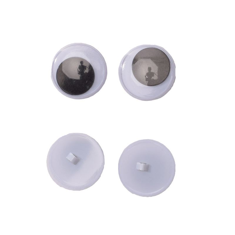 Load image into Gallery viewer, Darice • ogen beweegbaar aannaai 18mm 4pcs
