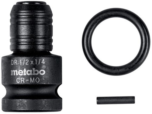 Metabo accessoires adapter | 1 2 naar 1 4 | e6.3 | slagvast | (3 delig) - 628837000