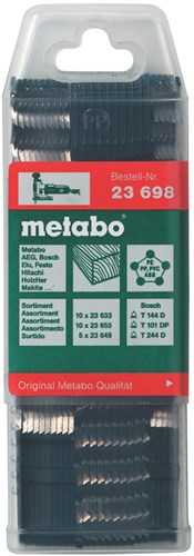Metabo accessoires decoupeerzaagbladen (25 st.) assorti - 623698000