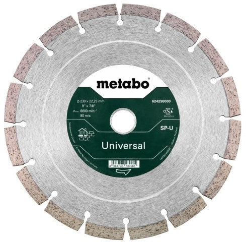 Metabo accessoires diamantschijf sp-universal | ø 230x22,23 mm | blister - 624298000