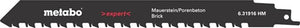 Metabo accessoires reciprozaagblad 240x1,5 mm 12,7 expert - 631916000