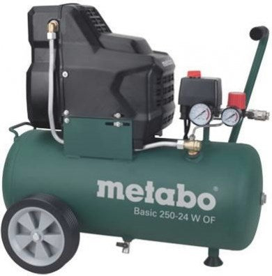 Load image into Gallery viewer, Metabo basic 250-24 w compressor + lpz-4 toebehorenset - 690836000
