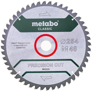 Metabo accessoires metabo cirkelzaagblad | hw ct 254 x 2,4 x 30 48 wz | 628061 - 628061000