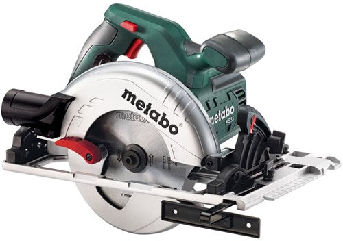ギャラリービューアに画像をロードする, Metabo ks 55 fs 1200 watt handcirkelzaag | in koffer | + geleiderail - 690738000
