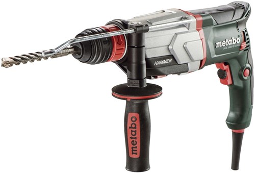 Metabo uhe 2660-2 quick set combihamer | 800w 2.8j + sds-plus-boor- beitelset (10-dlg) - 600697510