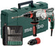 Metabo uhe 2660-2 quick set combihamer | 800w 2.8j + sds-plus-boor- beitelset (10-dlg) - 600697510