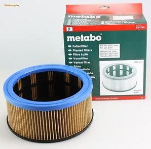 Metabo accessoires metabo vouwfilter set voor de asa1202 - 631753000