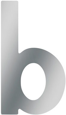 Load image into Gallery viewer, Metafranc huisnummer b a2 100mm - wu0424117
