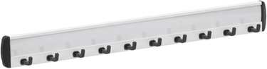 Metafranc kapstok 10 haken zwart w - wu0261100