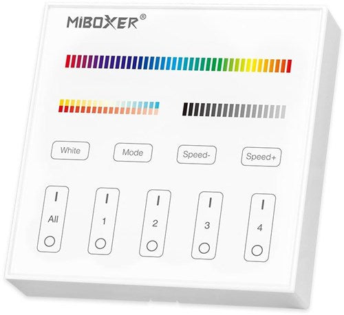 Chargez l'image dans la visionneuse de la galerie, Mi-light rgb-cct draadloze opbouw schakelaar 2.4g led0202
