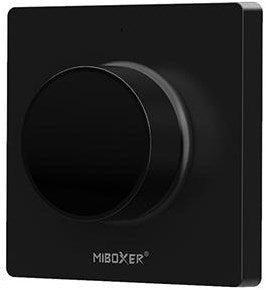 ギャラリービューアに画像をロードする, Mi-light miboxer dimmer paneel opbouw zwart - led0298
