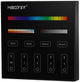 Mi-light miboxer rgb-cct draadloze opbouw schakelaar 2.4g 4-zones zwart - led0232
