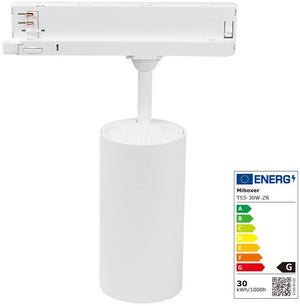 Mi-light miboxer rgb-cct led 3-fase railspot 30w wit - led0236