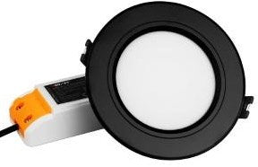 Cargue la imagen en el visor de la galería, Mi-light miboxer rgb-cct led downlighter 12w zwart - led0243
