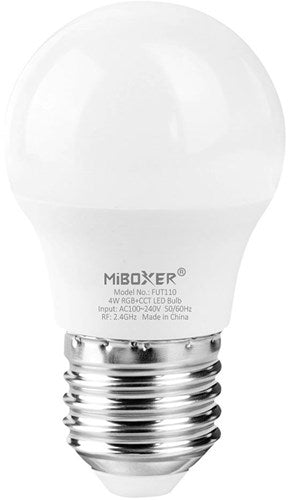 Chargez l'image dans la visionneuse de la galerie, Mi-light miboxer rgb-cct led e27 kogel 4w rf 2.4g - led0216
