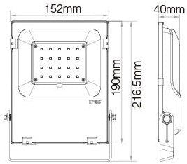 Cargue la imagen en el visor de la galería, Mi-light miboxer rgb-cct led schijnwerper ip65 20w - led0248
