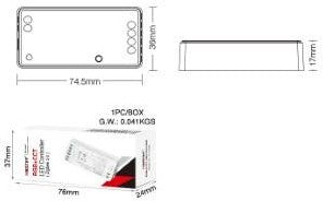 Laden Sie das Bild in Galerie -Viewer, Mi-light miboxer zigbee rgb-cct controller voor led strips - led0274
