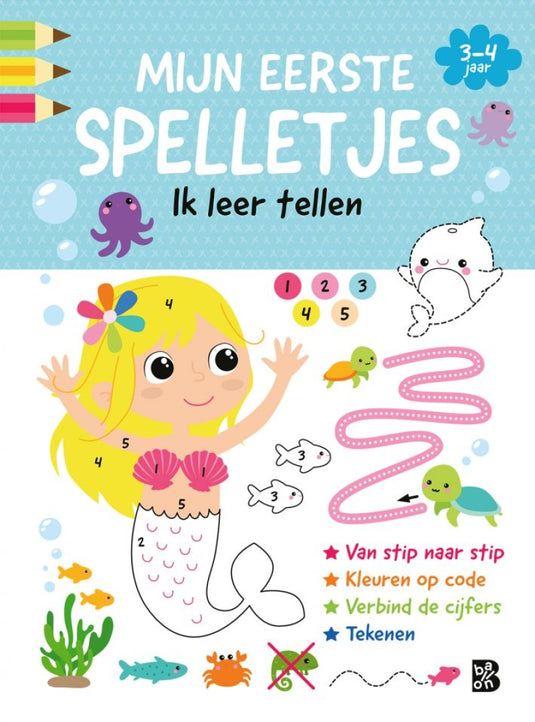 Ballon mijn eerste spelletjesblok 3-4 jaar ik leer tellen