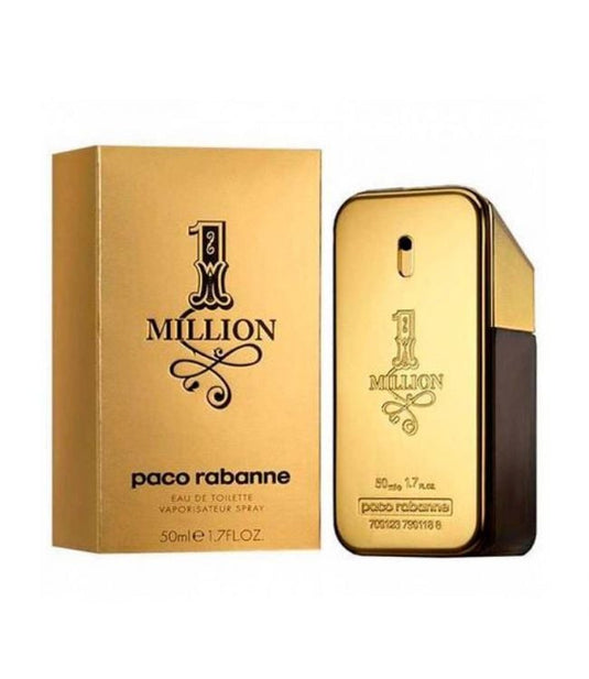 Paco rabanne eau de toilette spray one million 50ml heren