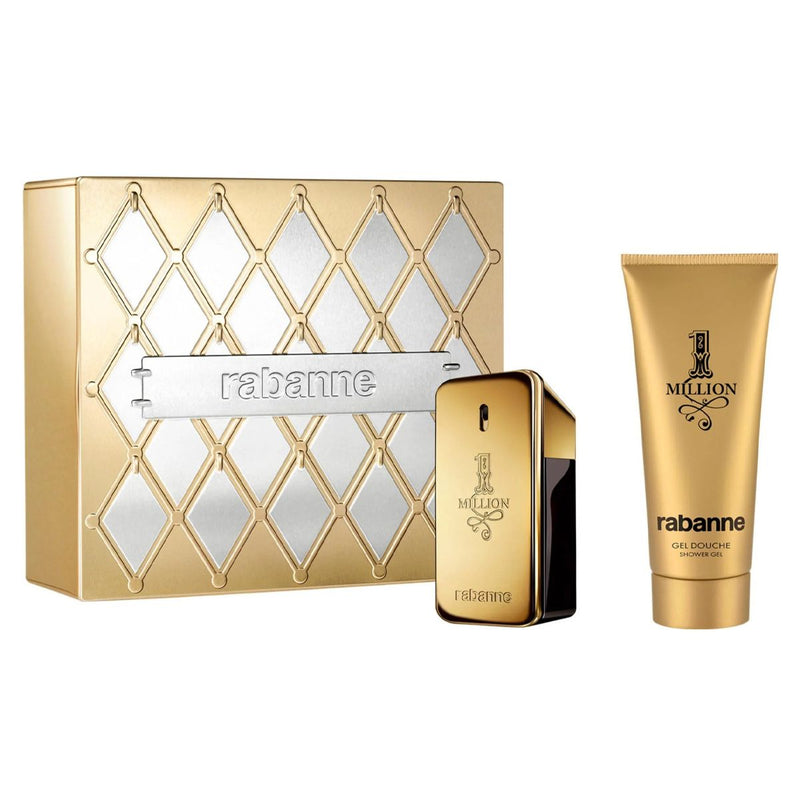 Load image into Gallery viewer, Paco rabanne one million geschenkset eau de toilette 50ml + douche 100ml heren

