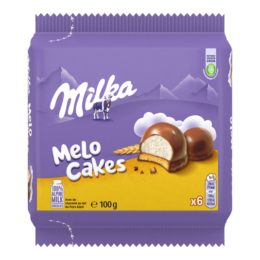 Milka melo-cakes (12x 100gr)