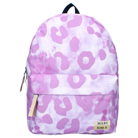 Load image into Gallery viewer, Milky kiss Fun Vibes Schooltas Meisjes 13,5 liter Lila Paars
