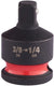 Milwaukee accessoires adapter slagdrop shockwave 3 8 to 1 4 | 1 stuk - 4932480299