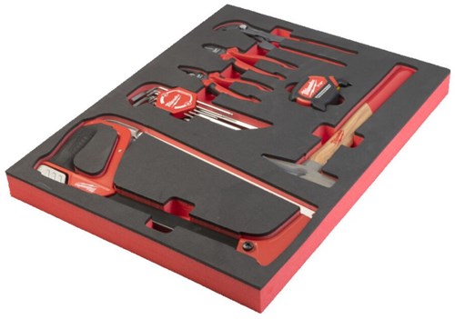 Load image into Gallery viewer, Milwaukee accessoires foam inlay met diverse handtools (15-delig) - 4932493257
